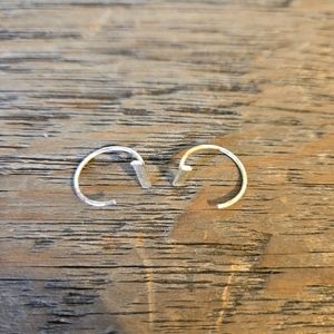 Sterling Silver Dainty Earrings